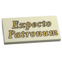 LEGO® Plate Lisse 2x4 Imprimée Expecto Patronum