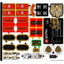 LEGO® Autocollant - Stickers Set 76405 Poudlard
