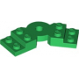 LEGO® Plate 2x6x 2/3 avec Rotation