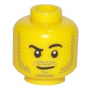LEGO® Mini-Figurine Tête Homme Barbe Naissante (3N)