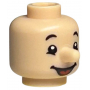 LEGO® Minifigure Head Modified with Nose