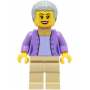LEGO® Minifigure Woman Medium Lavender Jacket