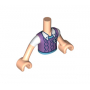 LEGO® Torso Mini Doll Boy Medium Lavender Vest