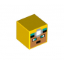 LEGO® Minifigure Head Modified Cube with Pixelated