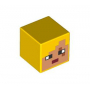 LEGO® Mini-Figurine Tête Imprimée Pixélisé Minecraft