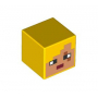 LEGO® Minifigure Head Modified Cube with Pixelated