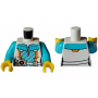 LEGO® Torso Jacket over Medium Azure Shirt