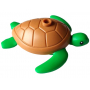 LEGO® Sea Turtle with Black Eyes and Medium Nougat