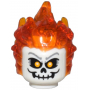 LEGO® Mini-Figurine Tête de Mort et Flamme - Halloween (7M)