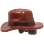 LEGO® Minifigure Hair Combo Hat with Hair Fedora Outback