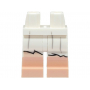 LEGO® Hips and Legs with Molded Light Nougat Lower Legs