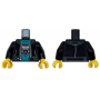 LEGO® Mini-Figurine Torse Imprimé Aigle - Veste Ouverte (AV)