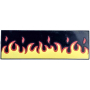 LEGO® Tile 2x6 with Red and Yellow Flames Pattern