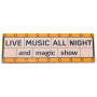 LEGO® Plate Lisse 2x6 Imprimée Spectacle - Live Music