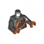 LEGO® Torso SW Mandalorian Armor Plates Female Dark Red
