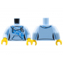 LEGO® Torso Female Hoodie with White Laces