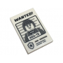 LEGO® Tile 2x3 with Black "Wanted"