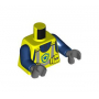 LEGO® Mini-Figurine Torse Imprimé Police Secours (2Y)