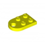 LEGO® Plate 2x3 - Arrondie et Passage Pour Connecteur