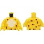 LEGO® Torso Pixelated White Chest and Nougat