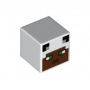 LEGO® Minifigure Head Modified Cube with Pixelated