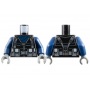 LEGO® Torso Tactical Jacket Dark blue Scarf