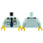 LEGO® Mini-Figurine Torso Tenue Pilote Aviation Cravate (BB)