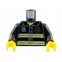 LEGO® Torso Fire Uniform Gold Badge