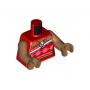 LEGO® Torso Strapless Top with Coral Shapes