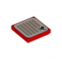LEGO® Plate Lisse 2x2 Imprimée Code Barre Mario Drapeau