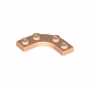 LEGO® Plate Round Corner 3x3 with 2x2 Curved Cutout
