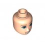 LEGO® Mini Doll Head Friends Male Large with Dark Orange