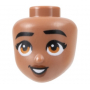 LEGO® Mini-Figurine Friends Tête Yeux Marrons (I)