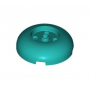 LEGO® Brick Round 4x4 Dome Top with 2x2 Recessed Center