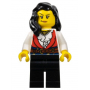 LEGO® Pirate Female Black Legs Red Vest