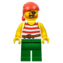 LEGO® Pirate Male Red Bandana White Shirt