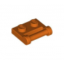 LEGO® Plate 1x2 Avec Poignée (Reddish Orange)