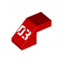 LEGO® Tuile 2x1 Imprimée Numéro 03