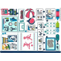 LEGO® Autocollant Sticker Set 41744 Friends