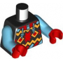 LEGO® Torso Jacket with Medium Azure Drawstrings
