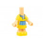 LEGO® Micro Doll Body with Molded Yellow Short