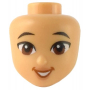 LEGO® Mini-Figurine Tête Friends Fille (W)