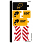 LEGO® Autocollant Stickers Set 60420 Travaux