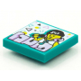 LEGO® Tile 2x2 Rapper