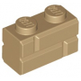 LEGO® Brick Modified 1x2 with Masonry Profile