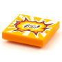 LEGO® Tile 2x2 Explosion