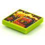 LEGO® Plate Lisse 2x2 Soudeur Et Flammes