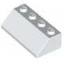 LEGO® Tuile 2x4 - Inclinaison de 45°