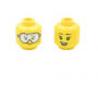 LEGO® Mini-Figurine - Tête Femme Avec 2 Expressions (1F)