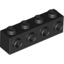 LEGO® Brick Modified 1x4 with 4 Studs on 1 Side